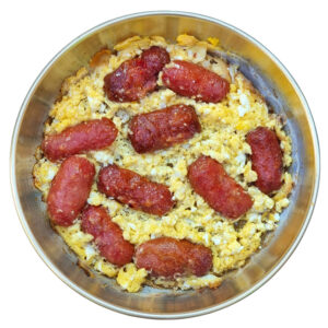 سوسیس تخم مرغ دونفره